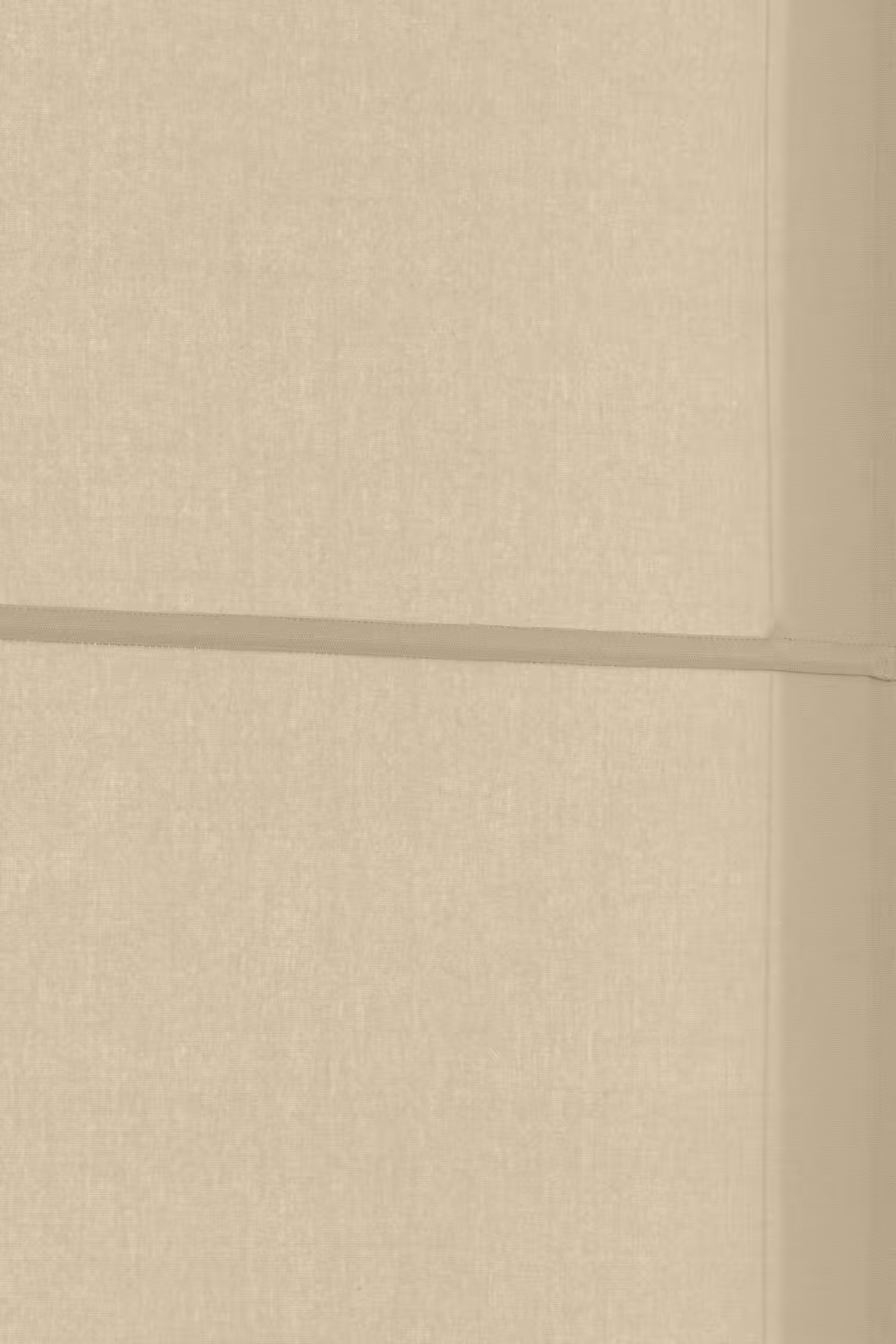 Raffrollo Duck – Natur – 100% Baumwolle rechteckige Ösen – blickdicht - blickdichter Baumwollstoff