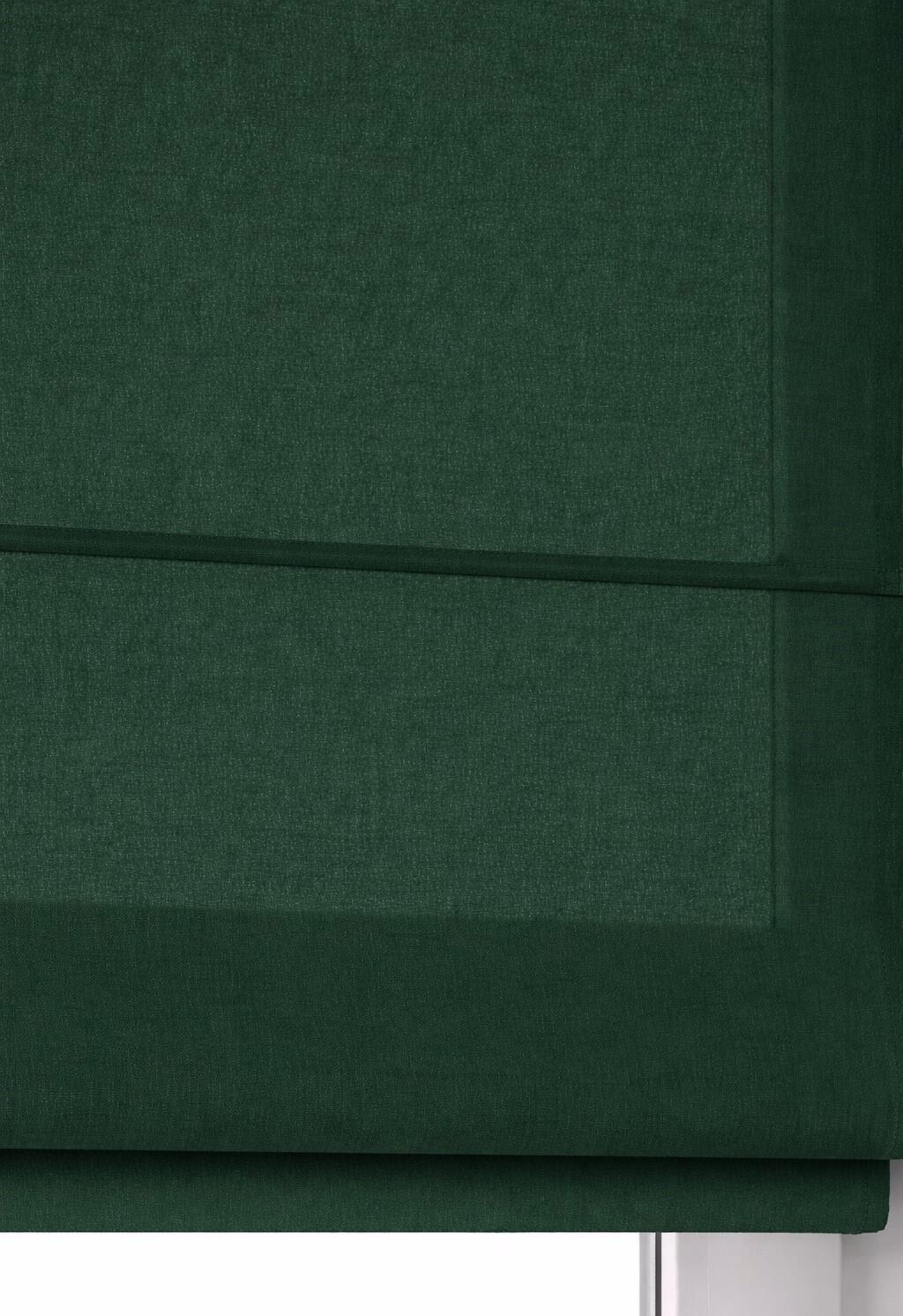 gleichmäßige Raffrollo Falten durch Querstäbe