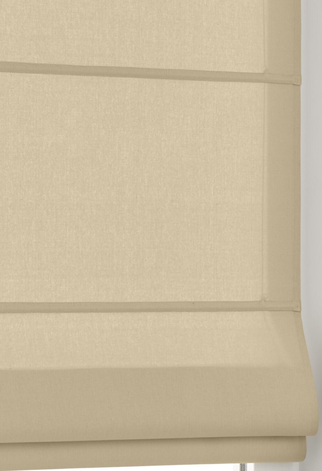 Baumwollrollo Duck nach Maß Baumwolle blickdicht