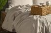 Kutti Leinenbettwäsche - Farbe beige oatmeal