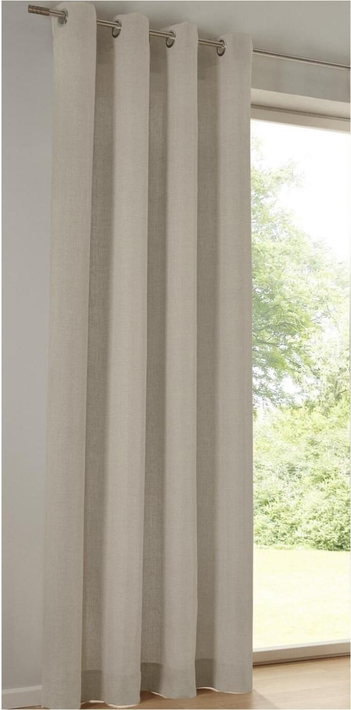 Vorhang Leinengardine Ösenschal Metis | linen