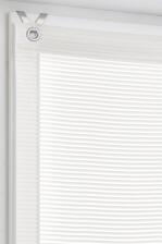 Raffrollo Areggo Montage ohne Bohren Edelstahlhaken