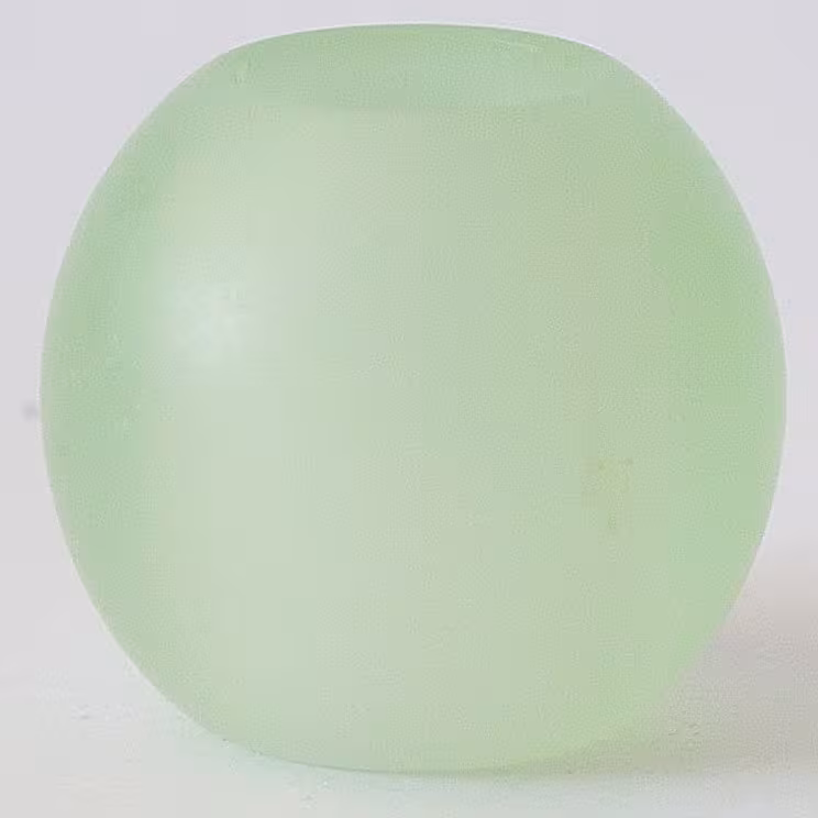 Schlaufenkugeln /Zierkugeln aus Acrylglas - hellgrün - für Raffrollos und Scheibengardinen - Dekokugel Zierkugel Acrylglas hellgrün