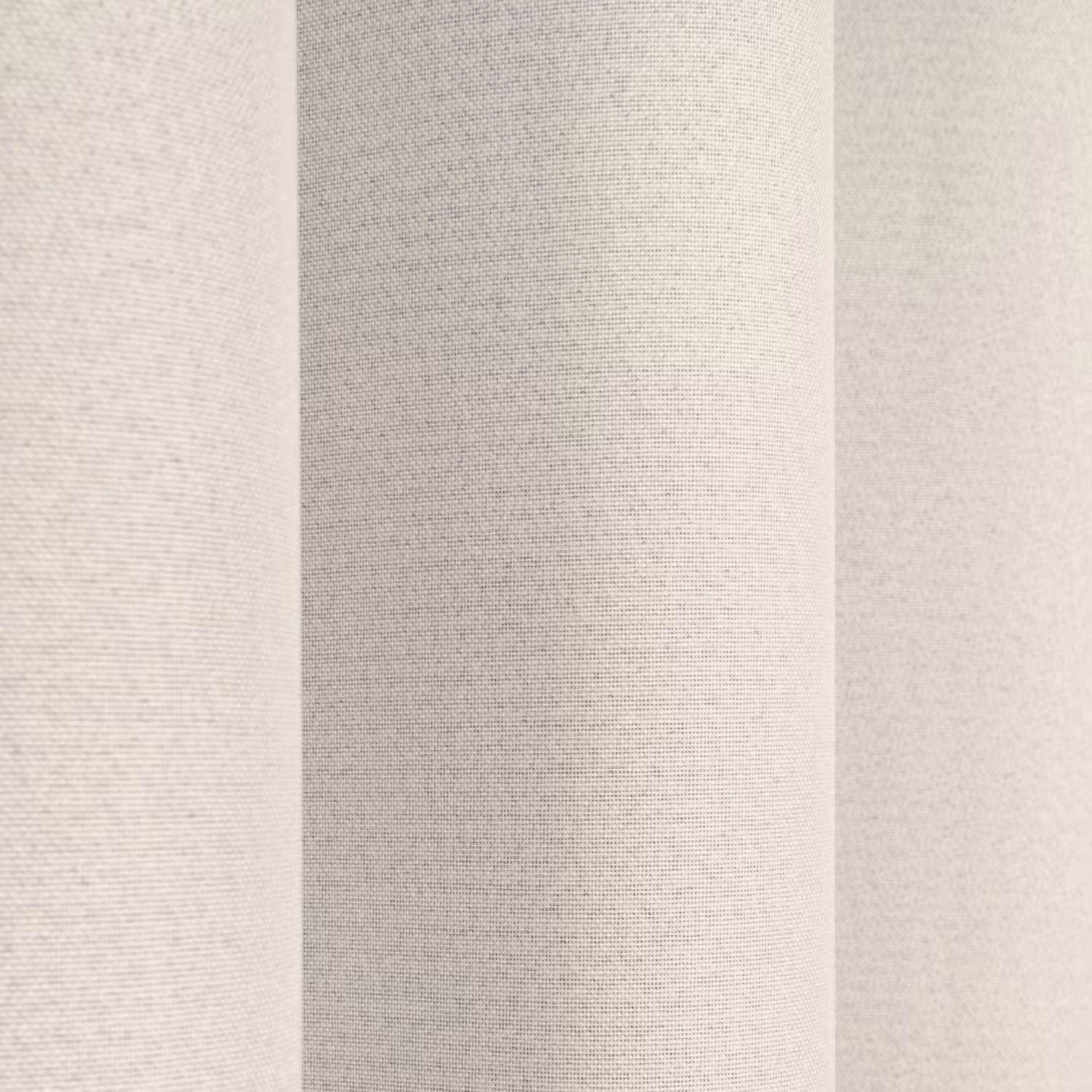 Vorhang Verdunkelung Ösenschal Thermo Dimout | weiss-grau - Höhe 145 cm - 245 cm (1 Stück) - blcikdichter Stoff Vorhang Dimout weiss grau