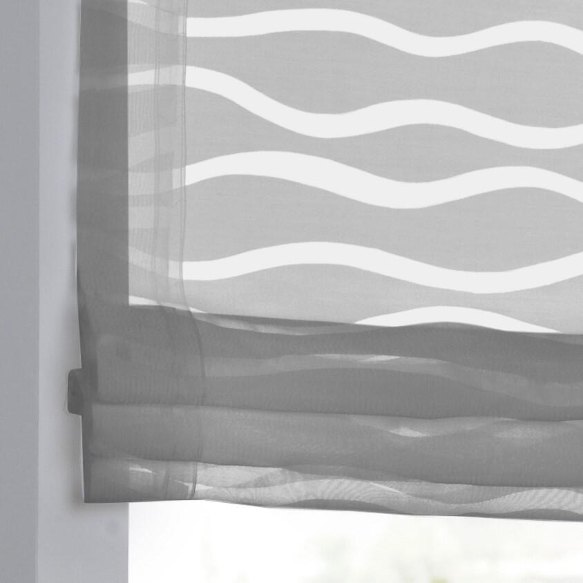 Faltrollos nach Maß Enya Ausbrenner Stoff