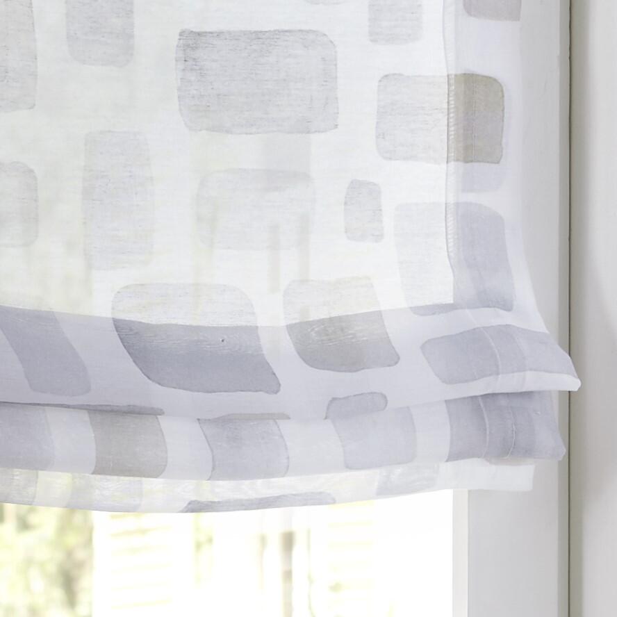 Raffrollo Glen Faltrollo aus Stoff Raffung