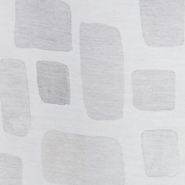 Vorhang Gardine Glen Design Aquarell grau natur