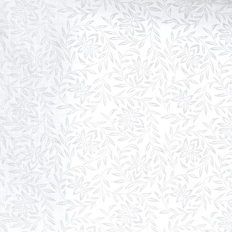 Binderollo Lille halbtransparent bedruckt floral