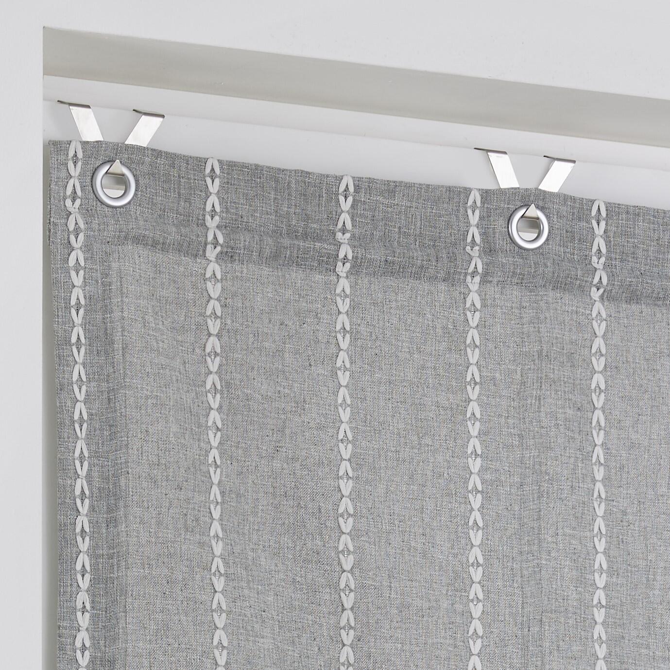 Ösenaufhängung Raffrollo Raya ohne Bohren