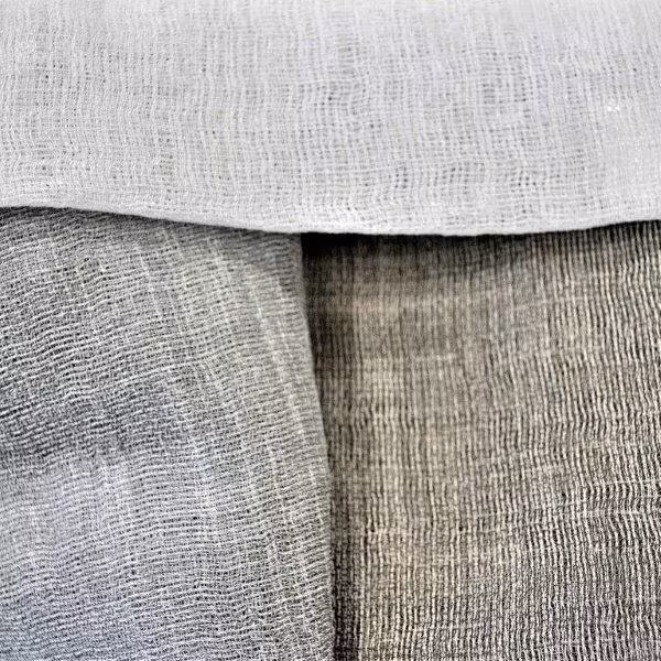Raffrollo Ösenrollo Skagen Farbauswahl creme grau taupe