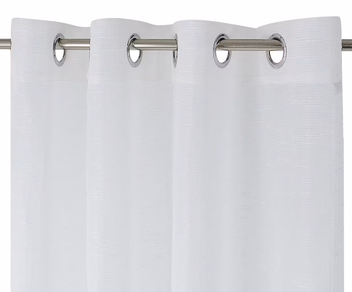 Vorhang Gardine Ösenschal Celtic | offwhite - Höhe 145 cm - 245 cm (1 Stück) - Vorhang_Ösenschal_Celtic_offwhite_Detail