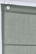 Metis zederngr&uuml;n Raffrollo nach Ma&szlig; ohne Bohren