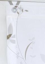 hochwertige Oesenaufhaengung Raffrollo