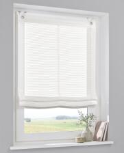 Raffrollo Areggo gestreift offwhite