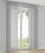 Einfarbiges Schiebepanel Boston grau