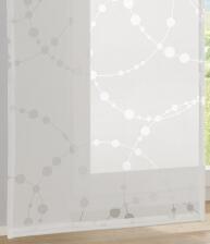 Ausbrenner Schiebevorhang grafisch Dessin Kreise