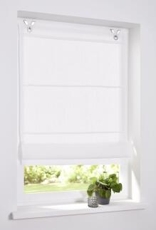 Ösenrollo Metis creme Maßanfertigung