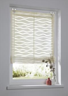 Raffrollo Enya natur nach Maß