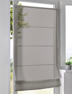 Raffrollo verspannt Brondby Move taupe