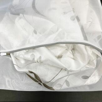 Wäschenetz mit Reißverschluss 50 x 60 cm für Raffrollos und Gardinen