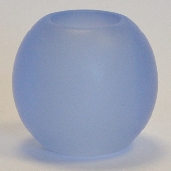 Schlaufenkugeln /Zierkugeln aus Acrylglas - blau - für Raffrollos und Scheibengardinen