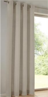 Vorhang Gardine Ösenschal Metis | linen - Höhe 145 cm - 245 cm