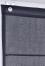 Metis blaugrau Raffrollo nach Ma&szlig; ohne Bohren