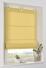 Raffrollo Duck strohgelb nach Maß gefertigt