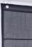Metis blaugrau Raffrollo nach Maß ohne Bohren