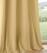 Vorhang strohgelb blickdicht bodenlang