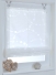Raffrollo Ösenrollo Cadena weiss Fensterdekoration