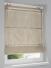 Raffrollo / Ösenrollo Kessy Bessy ohne Bohren | natur - Breite 45 - 100 cm -