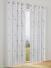Vorhang Gardine mit Ösen Nelly weiß bestickt