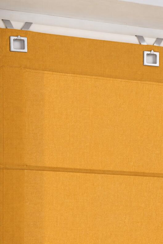 Raffrollo Duck mit neuer Ösenvariante rechteckig