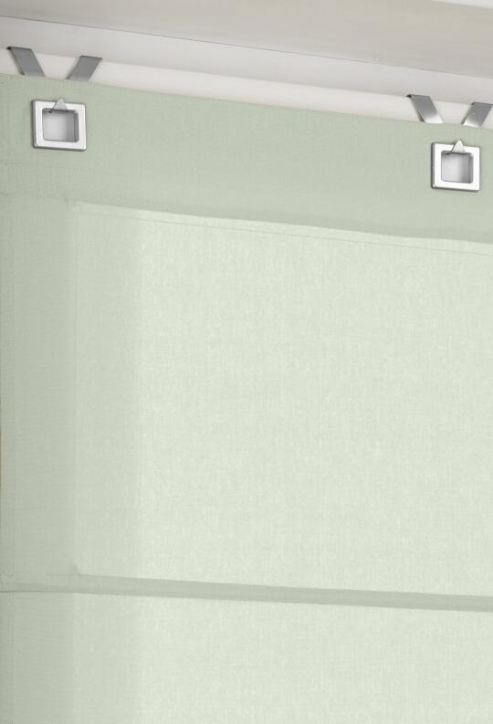 Duck jadegrün Raffrollo rechteckige Design Ösen