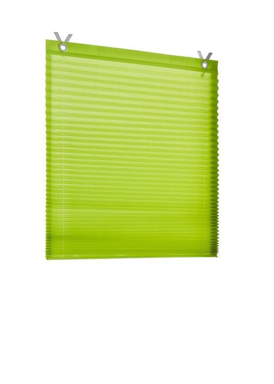 Ösenrollo Plissee Olbia grün
