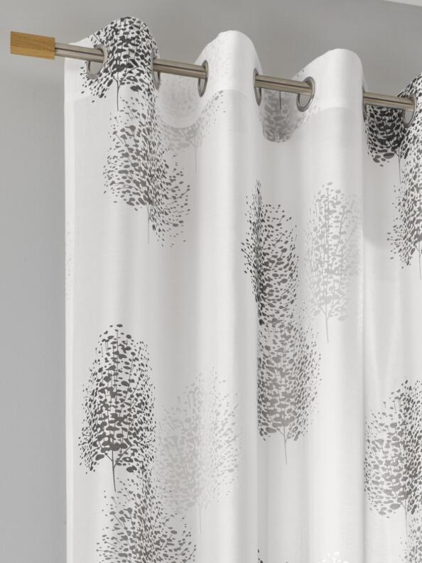 Gardine Bellinda mit Ösenaufhängung für Gardinenstangen