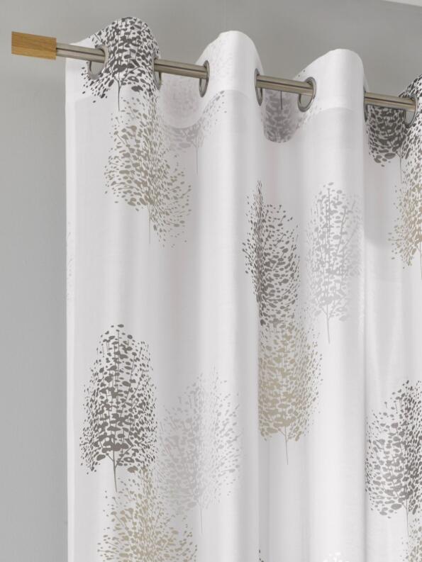 Bellinda taupe Vorhangschal Gardinenstange