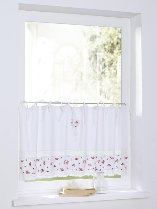 Scheibengardine Lavie Panneau Rosen