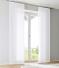 Schiebegardine Schiebepaneel Enya uni weiß einfarbig