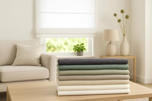 Leinen-Raffrollos nach Maß – natürliche Eleganz für jedes Fenster