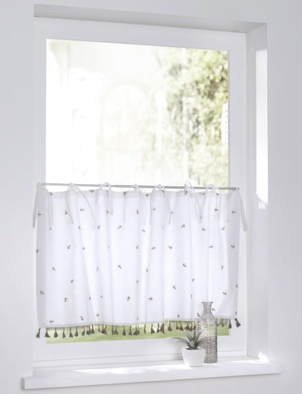 Scheibengardine Panneau Honey