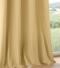 Vorhang strohgelb blickdicht bodenlang