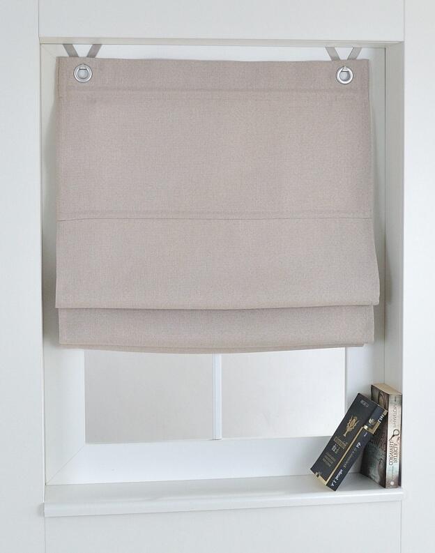 Dimout creme Raffrollo verdunkelnd nach Maß