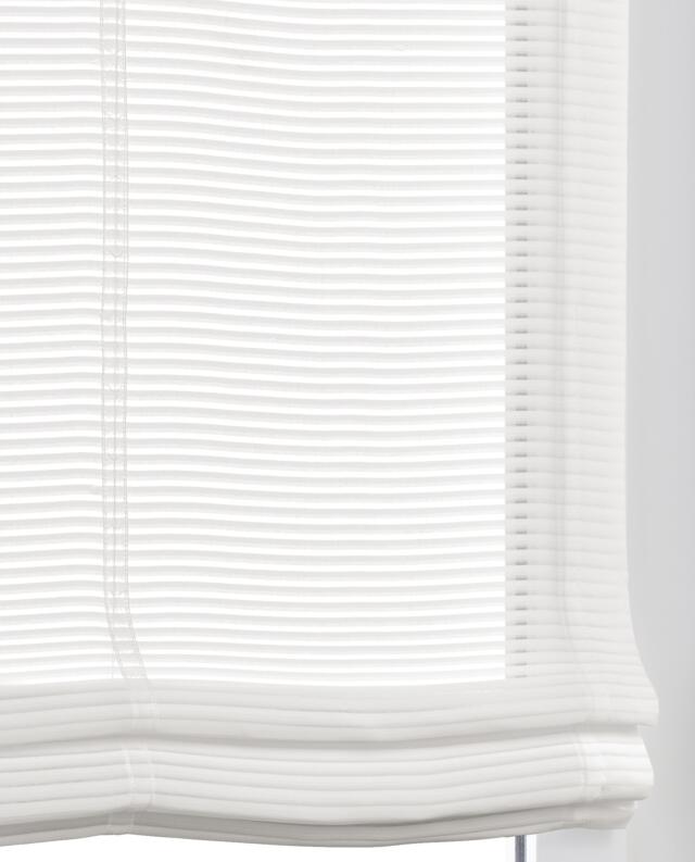 Areggo offwhite Raffrollo nach Maß - Montage ohne Bohren mit Fensterhaken - Halbtransparenter Stoff,