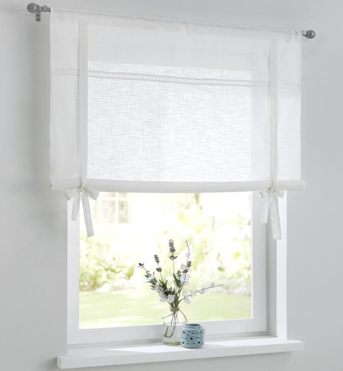 Raffrollos mit Tunnelzug