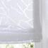 Raffrollo nach Maß Jerry weiß | Ösenrollo mit Hakenaufhängung - Jerry halbtransparentes Raffrollo