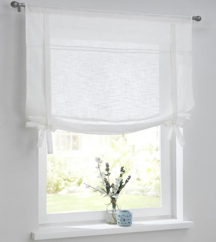 Raffgardine Vicky Falten ohne Stab