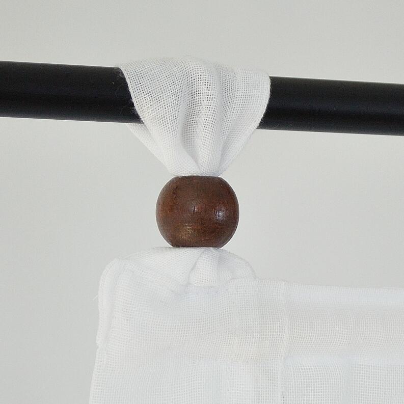 Detailansicht Bbrondy Boule Schlaufe Kugel braun