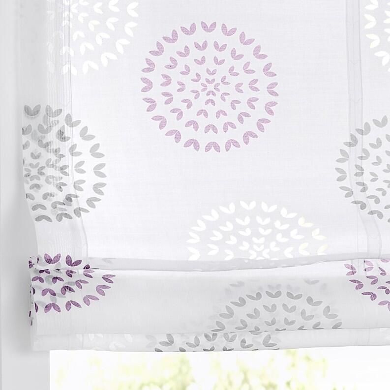 Bella Ausbrenner Stoff Faltrollo